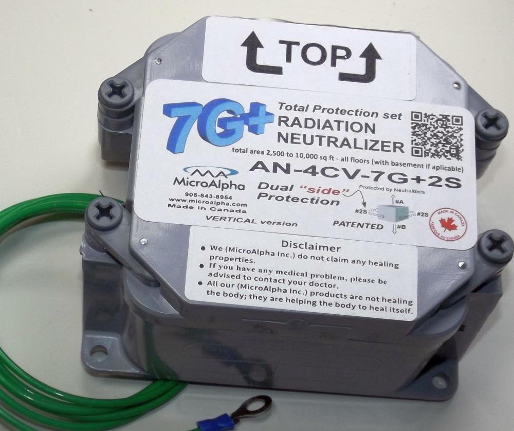 7G+ EMF Large House Protection from "Side" set of two Neutralizers